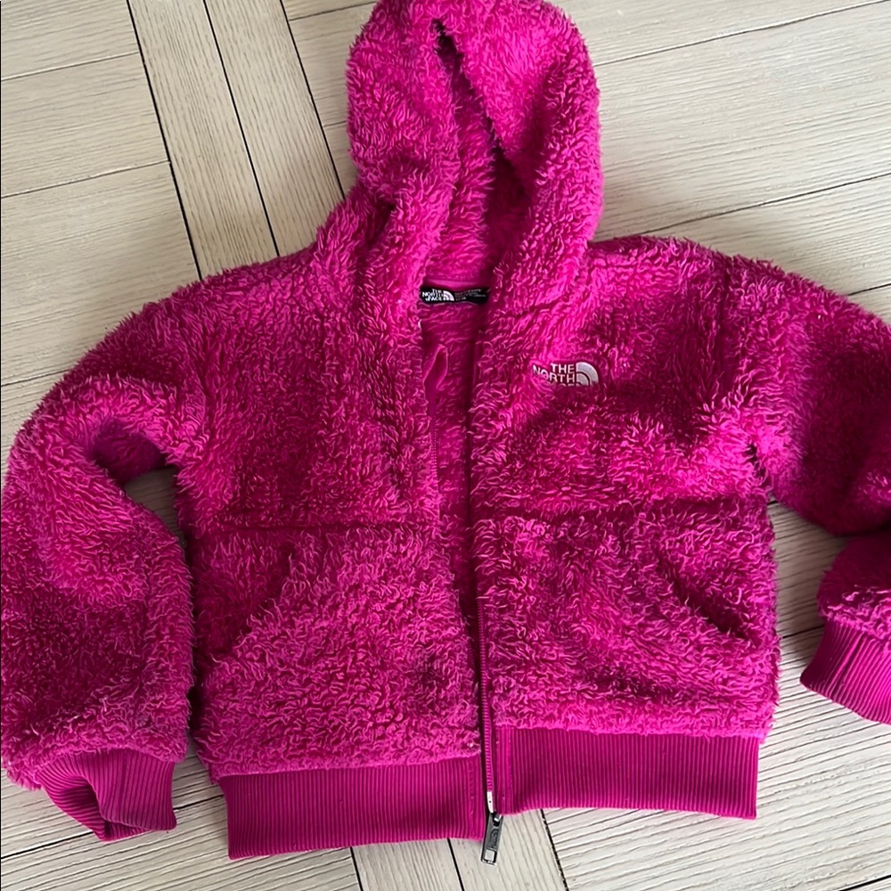 The North Face Pink Zip-Up Hoodie